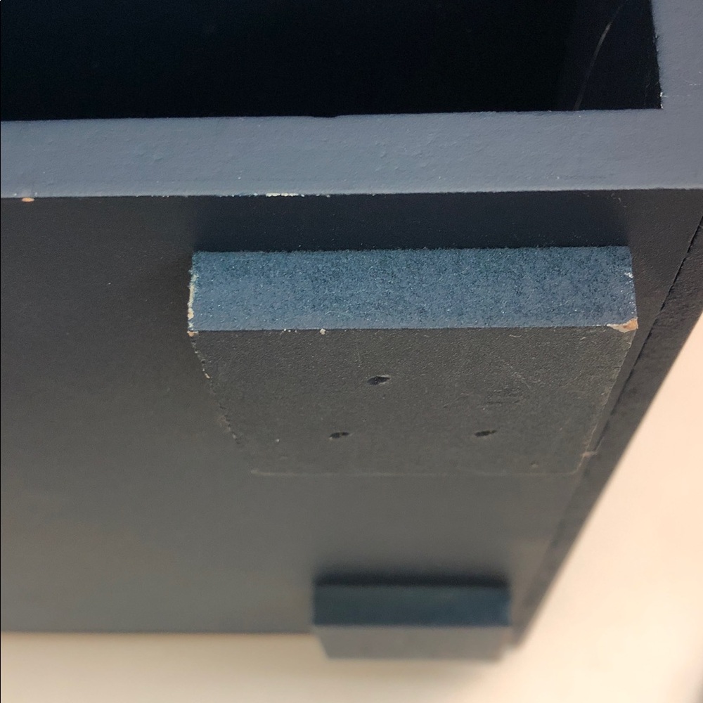 NAVY BLUE DESK ORGANIZER • 5 SLOTS - Picture 5 of 8